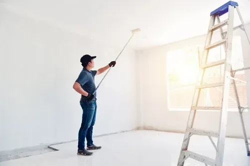 Full Wall Process (Putty + Primer + Paint)