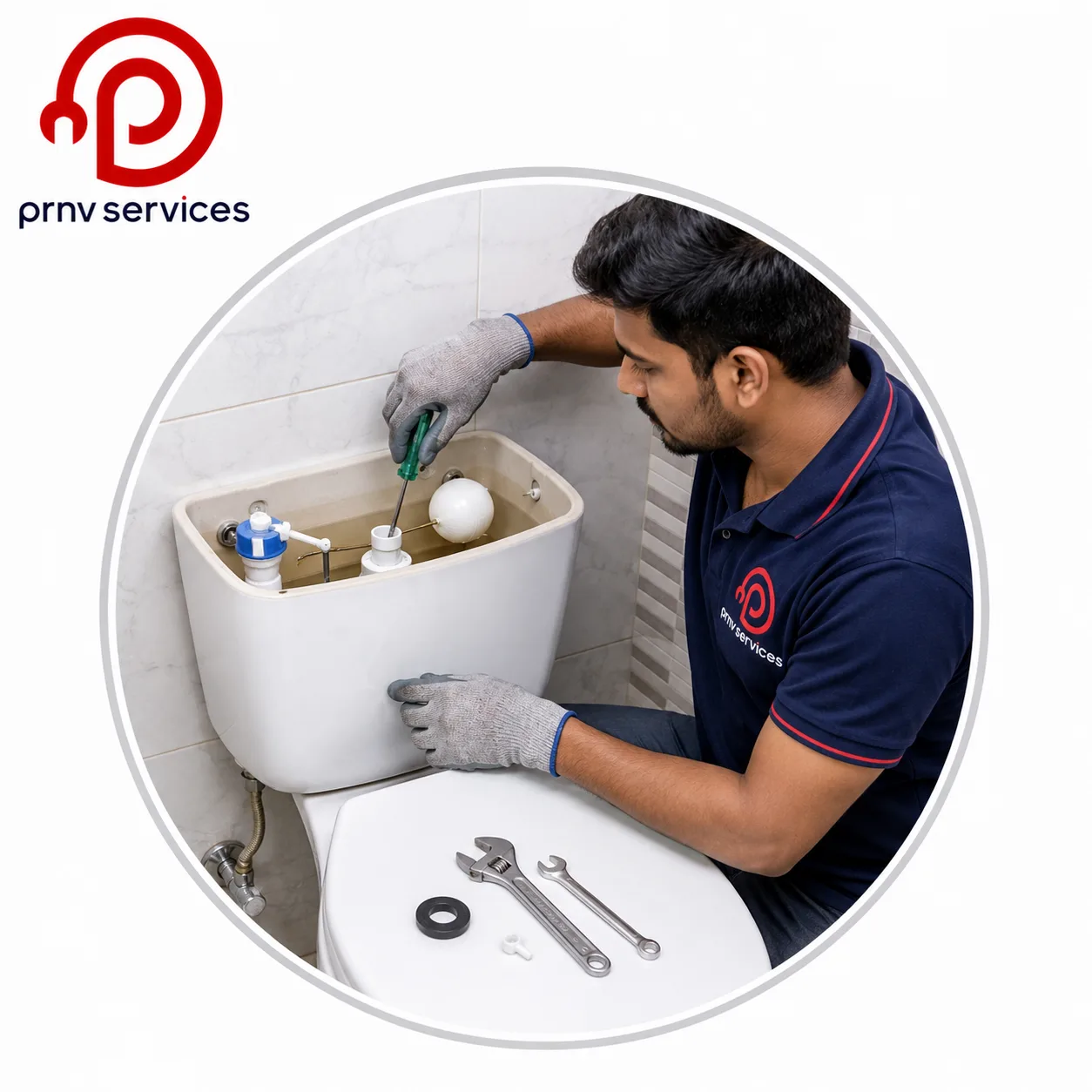 Flush tank  repair External Ceramic