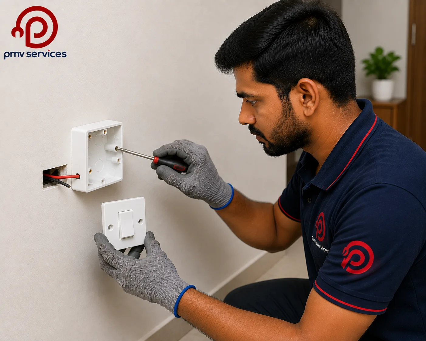 New switchbox installation 1 switch