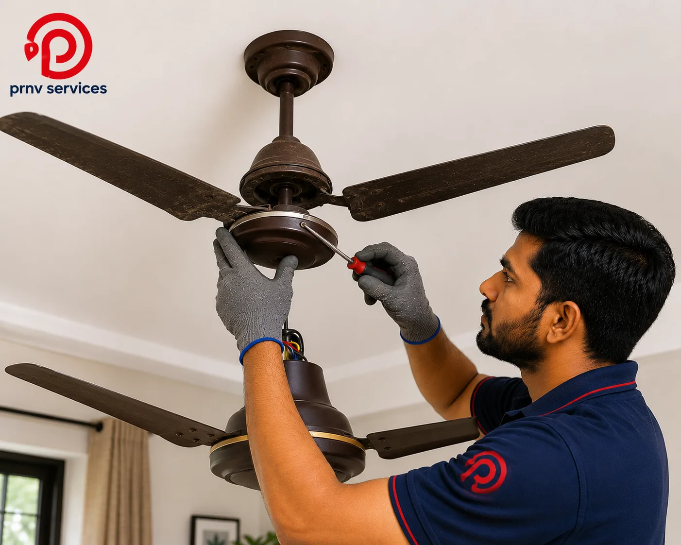 Regular ceiling fan replacement
