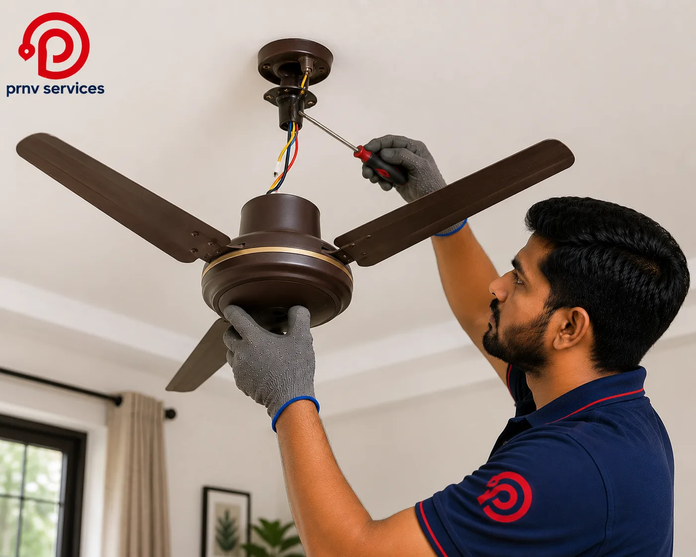 Regular ceiling fan uninstallation