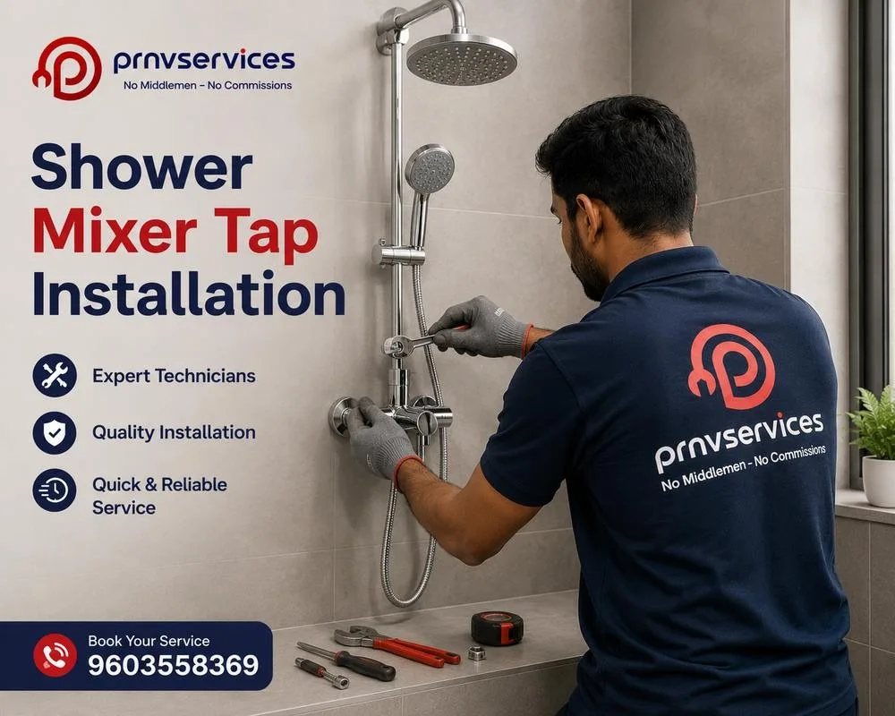 Shower installation Wall mounted