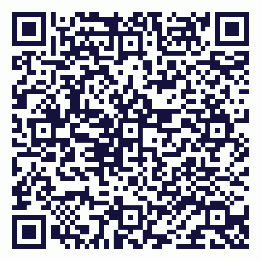 QR code for professional's profile